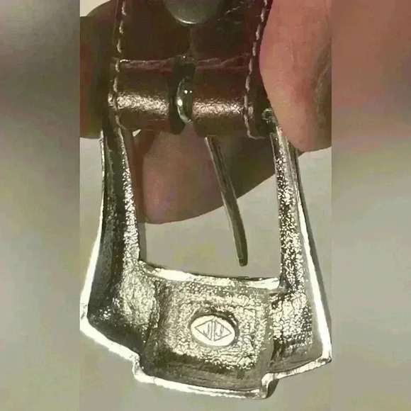 A Judith Jack sterling buckle w/ belt. - Picture 7 of 13